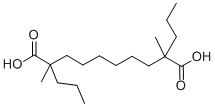 CAS#: 85018-89-9, 2,9-Dimethyl-2,9-Dipropyl-Decanedioic Acid