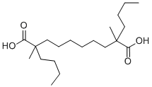CAS#: 85018-90-2, 2,9-Dibutyl-2,9-Dimethyldecanedioic Acid