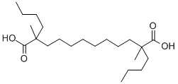 CAS#: 85018-94-6, 2,11-Dibutyl-2,11-Dimethyl-Dodecanedioic Acid