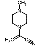 CAS#: 850200-56-5, 2-(4-Methyl-1-piperazinyl)acrylonitrile