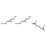 CAS#: 85029-94-3, Bis[2-hydroxy-N-(2-hydroxyethyl)ethanaminium] glutarate
