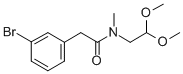 CAS#: 850349-40-5, 2-(3-Bromo-Phenyl)-N-(2,2-Dimethoxy-Ethyl)-N-Methyl-Acetamide