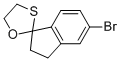 CAS 登录号：850349-52-9， 5-溴-螺[茚满-2,2'-(1,3-恶噻戊环)]