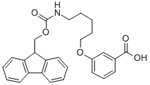 CAS#: 850349-64-3, 3-(5-[(Fluoren-9-Ylmethoxy)Carbonylamino]Pentyloxy)Benzoic Acid