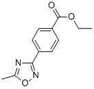 CAS 登录号：850375-01-8， 4-(5-甲基-1,2,4-恶二唑-3-基)苯甲酸乙酯