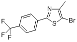 CAS#: 850375-27-8, 5-Bromo-4-Methyl-2-[4-(Trifluoromethyl)Phenyl]-1,3-Thiazole
