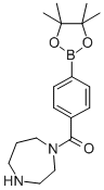 CAS 登录号：850411-05-1， 4-(1,4-二氮杂环庚烷-1-羰基)苯硼酸频哪醇酯