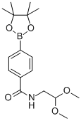 CAS 登录号：850411-06-2， N-(2,2-二甲氧基-乙基)-氨基甲酰苯基-4-硼酸频哪醇酯