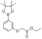 CAS 登录号：850411-07-3， 3-(乙氧羰基)甲氧基苯硼酸频哪醇酯
