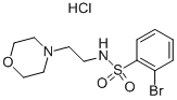 CAS#: 850411-16-4, 2-Bromo-N-(2-Morpholin-4-Yl-Ethyl)-Benzenesulfonamide Hydrochloride
