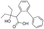 CAS 登录号：85045-58-5， (+)-alpha-(1-乙基-1-羟基丙基)-联苯乙酸