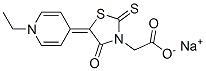 CAS#: 85050-07-3, Sodium 5-(1-Ethylpyridin-4(1H)-Ylidene)-4-Oxo-2-Thioxothiazolidin-3-Acetate