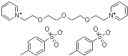 CAS 登录号：85050-09-5， 1,1'-[氧基二(2,1-乙二基氧基-2,1-乙二基)]二吡啶鎓二(4-甲基苯磺酸)盐
