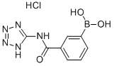 CAS 登录号：850567-38-3， 3-(1H-四唑-5-基-氨基甲酰)苯硼酸盐酸盐