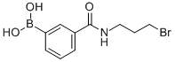 CAS 登录号：850567-42-9， N-(3-溴丙基)3-硼酸基苯甲酰胺