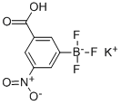 CAS 登录号：850623-76-6， (3-羧基-5-硝基苯基)三氟硼酸钾