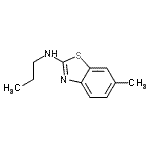 CAS#: 85063-62-3, 6-Methyl-N-propyl-1,3-benzothiazol-2-amine