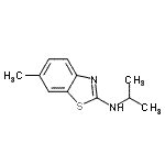 CAS#: 85063-63-4, N-Isopropyl-6-methyl-1,3-benzothiazol-2-amine
