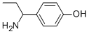 CAS 登录号：85068-38-8， 4-(1-氨基丙基)苯酚
