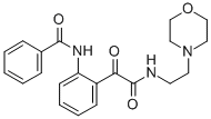 CAS 登录号：85080-25-7， 2-(苯甲酰基氨基)-N-(2-(4-吗啉基)乙基)-alpha-氧代苯乙酰胺