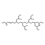CAS 登录号：85099-24-7， 1,19-二氯-4,7,10,13-四(3-氯-2-羟基丙基)-4,7,10,13,16-五氮杂十九烷-2,18-二醇