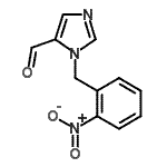 CAS 登录号：85103-00-0， 1-(2-硝基苄基)-1H-咪唑-5-甲醛