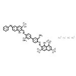 CAS 登录号：85135-91-7， 四钠7-({4'-[(6-苯胺基-1-羟基-3-磺酸-2-萘基)偶氮]-3,3'-二甲氧基-4-联苯基}偶氮)-8-羟基-1,3,6-萘三磺酸酯