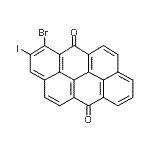 CAS#: 85136-69-2, 1-Bromo-2-iodonaphtho[7,8,1,2,3-nopqr]tetraphene-6,12-dione