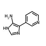 CAS#: 851363-77-4, 4-(3-Pyridinyl)-1H-imidazol-5-amine