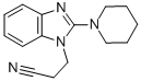 CAS 登录号：85145-38-6， 2-哌啶-1-苯并咪唑丙腈