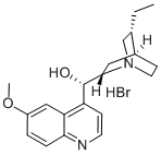 CAS 登录号：85153-19-1， 氢化奎宁氢溴酸盐水合物