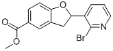 CAS#: 851777-29-2, 2-(2-Bromo-Pyridin-3-Yl)-2,3-Dihydro-Benzofuran-5-Carboxylic Acid Methyl Ester