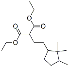CAS 登录号：85187-21-9， [2-(2,2,3-三甲基环戊基)乙基]丙二酸二乙酯