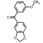 CAS#: 851958-76-4, 1,3-Benzodioxol-5-yl(3-methoxyphenyl)methanone