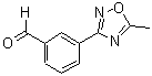 CAS 登录号：852180-68-8， 3-(5-甲基-1,2,4-恶二唑-3-基)苯甲醛