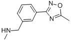 CAS#: 852180-71-3, N-Methyl-N-[3-(5-Methyl-1,2,4-Oxadiazol-3-Yl)Benzyl]Amine