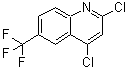 CAS 登录号：852203-17-9， 2,4-二氯-6-(三氟甲基)喹啉