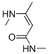 CAS 登录号：85237-86-1， N-甲基-3-(甲基氨基)-2-丁烯酰胺