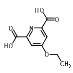 CAS 登录号：85238-97-7， 4-乙氧基-2,6-吡啶二甲酸