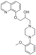 CAS#: 85239-24-3, 4-(2-Methoxyphenyl)-alpha-((8-Quinolinyloxy)Methy L)-1-Piperazineethanol
