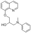 CAS#: 85239-26-5, 1-(Methylphenylamino)-3-(8-Quinolinyloxy)-2-Propanol