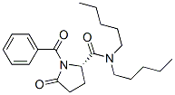 CAS 登录号：85248-85-7， (S)-1-苯甲酰基-5-氧代-N,N-二戊基吡咯烷-2-甲酰胺