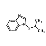 CAS#: 85260-25-9, 1-(Isopropylsulfanyl)-1H-benzimidazole