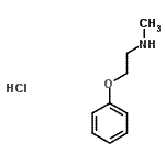 CAS 登录号：85262-76-6， N-甲基-2-苯氧基乙胺盐酸盐(1:1)