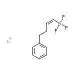 CAS 登录号：852623-46-2， 钾三氟[(1Z)-4-苯基-1-丁烯-1-基]硼酸酯(1-)