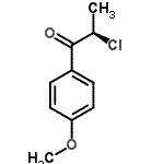 CAS#: 85277-58-3, (2R)-2-Chloro-1-(4-methoxyphenyl)-1-propanone