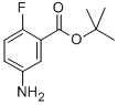 CAS 登录号：853070-30-1， 5-氨基-2-氟苯甲酸叔丁酯