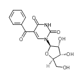 CAS#: 85372-91-4, 5-benzoyl-1-[(2R,3R,4S,5R)-3,4-dihydroxy-5-(hydroxymethyl)tetrahydrofuran-2-yl]pyrimidine-2,4-dione