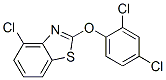 CAS 登录号：85391-64-6， 4-氯-2-(2,4-二氯苯氧基)苯并噻唑
