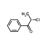 CAS#: 85439-24-3, (2S)-2-Chloro-1-phenyl-1-propanone